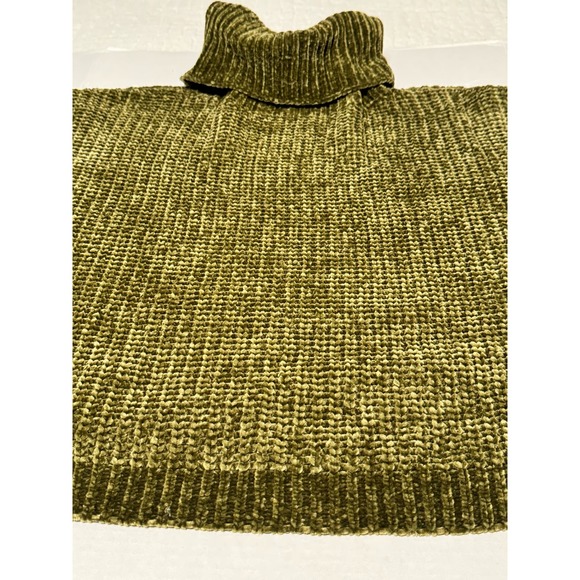 Zenanna‎ Women's Cowl Neck Sweater Size Small Green - Picture 2 of 7